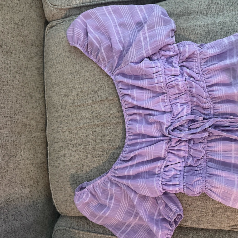 Trendy Boutique Purple Crop Top